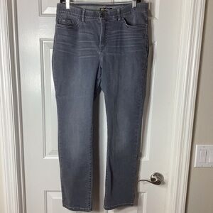 Lee Women's Straight Leg Gray Jeans